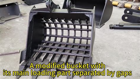 sifting bucket for skid steer|skid steer rock bucket attachment.